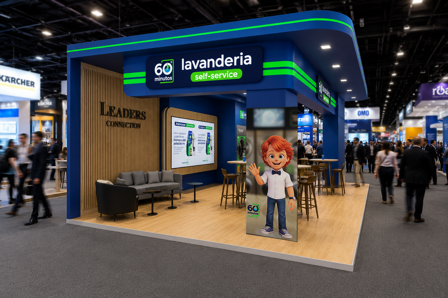 Lavanderia 60 Minutos Inova com Expansão na ABF Expo