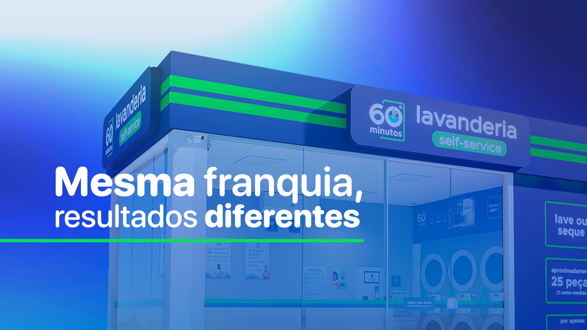 De R$ 25 mil a R$ 100 mil mensais: O que separa as lavanderias comuns das que explodem em faturamento?